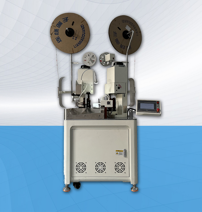 DJW-GS12全自動(dòng)雙頭剝線(xiàn)打端機(jī)